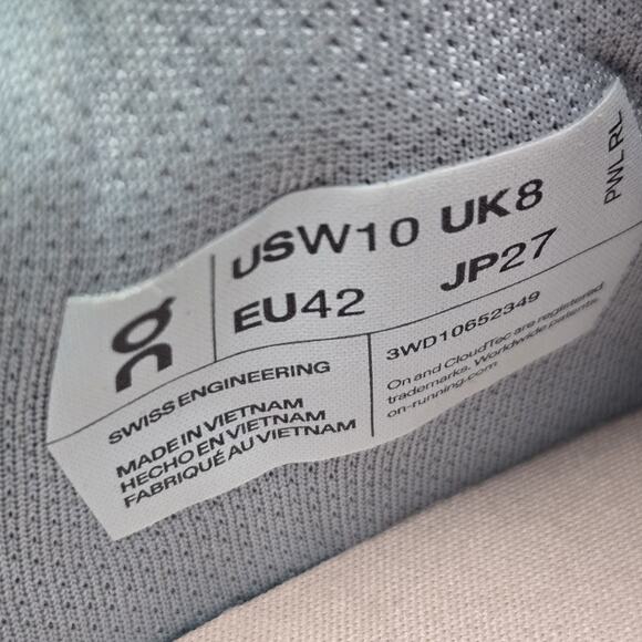 NEW On Cloud The Roger Advantage 2 Womens Size 10 Court Tennis Shoes White - Picture 10 of 12